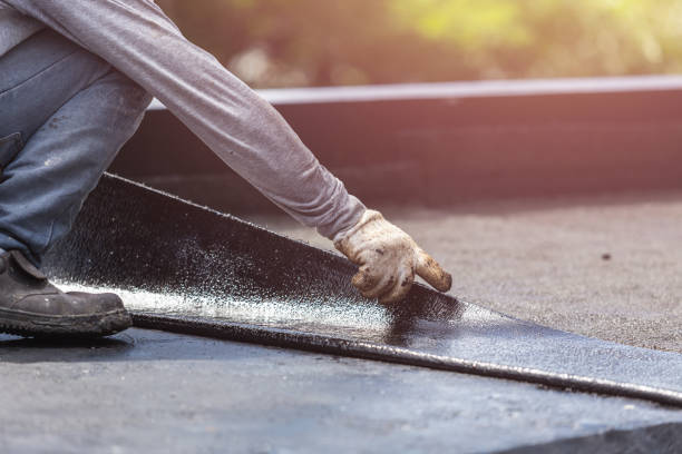 Professional Waterproofing technician working in Waterford, VA